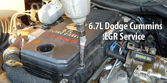 Dodge Cummins 6.7L EGR Service