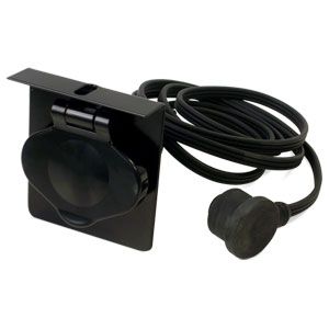 BLOCK HEATER BUMPER PLUG - UNIVERSAL FIT ('89-'27) WITH BRACKET