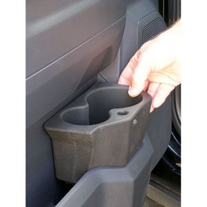 FRONT DOOR POCKET DRINK HOLDER, DRIVER SIDE - MOPAR ('10-'26, 2500/3500 & '19-'23,1500 CLASSIC)