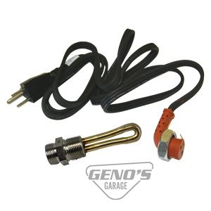 ENGINE BLOCK HEATER & CABLE - OEM ('98.5-'27, 6.7L & 5.9L)