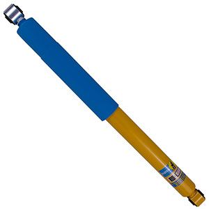 SHOCK - REAR - BILSTEIN - 4600 (YELLOW/BLUE) ('19-'26, 3500 4WD - W/O FACTORY REAR AIR LEVELING SUSPENSION)