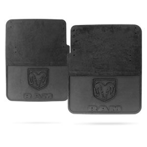 SPASH GUARDS - MOPAR - HEAVY DUTY - REAR ('10-'18, 3500 DRW)
