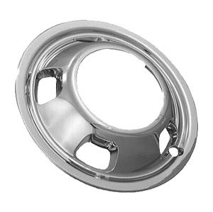 DUAL REAR WHEEL FRONT SIMULATOR, CHROME - MOPAR ('19-'26, 3500 DRW)