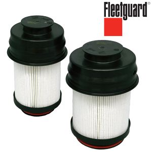 FUEL FILTER KIT - SET OF TWO REQ'D FUEL FILTER CARTRIDGES - FLEETGUARD ('25-'27 6.7L 2500/3500/4500/5500) - FS_FK11008NN