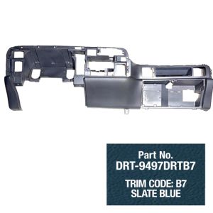 LOWER DASH ASSEMBLY - COLOR CODE: B7/SLATE BLUE - DRT ('94-'97 1500/2500/3500)