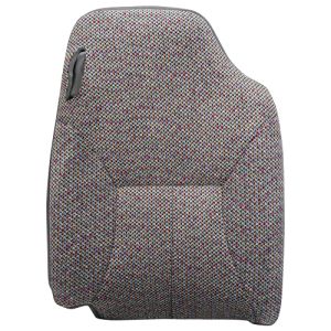 FACTORY-MATCH CLOTH SEAT BACK COVER - COLOR CODE: AZ/AGATE - PASSENGER SIDE ('98-'01 1500 SLT, '98-'02 2500/3500 SLT QUAD CAB)