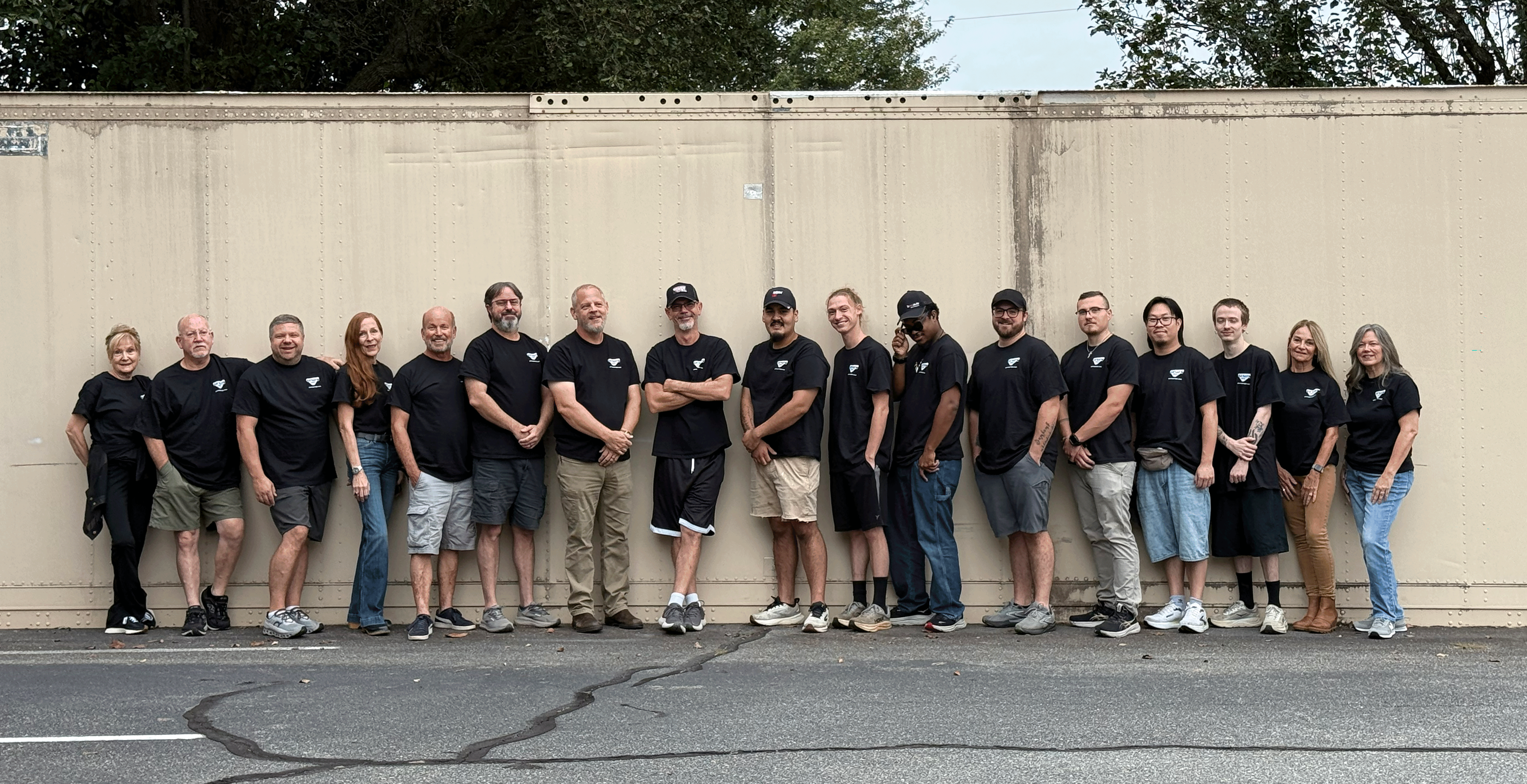 group photo of staff