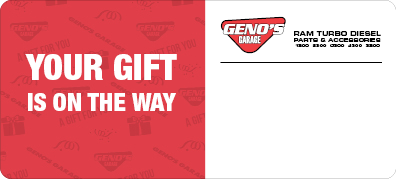 Gift Notice Blank Message