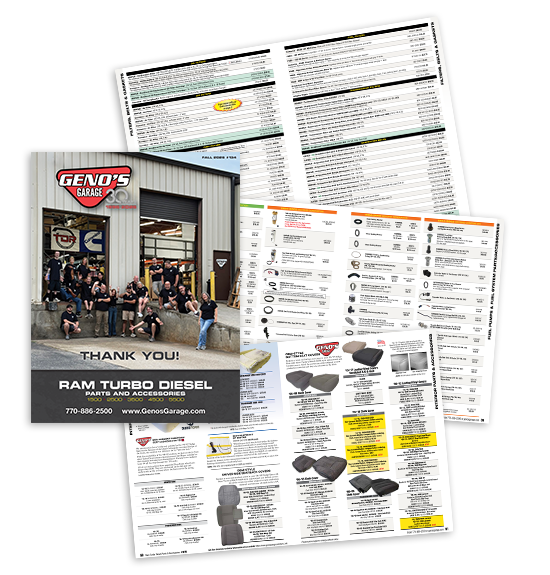 photo of open catalog